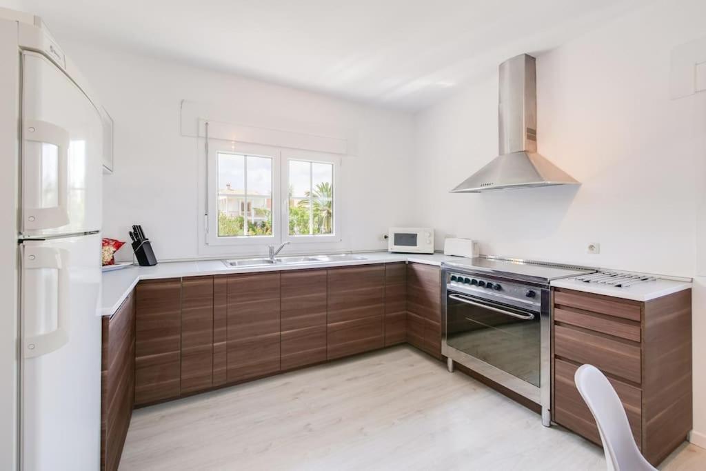 Moderne Villa, Pool+Meerblick,Schnelles Wifi,Klima Calas de Mallorca Exteriér fotografie