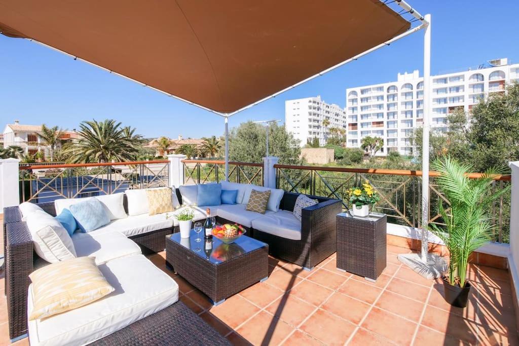 Moderne Villa, Pool+Meerblick,Schnelles Wifi,Klima Calas de Mallorca Exteriér fotografie