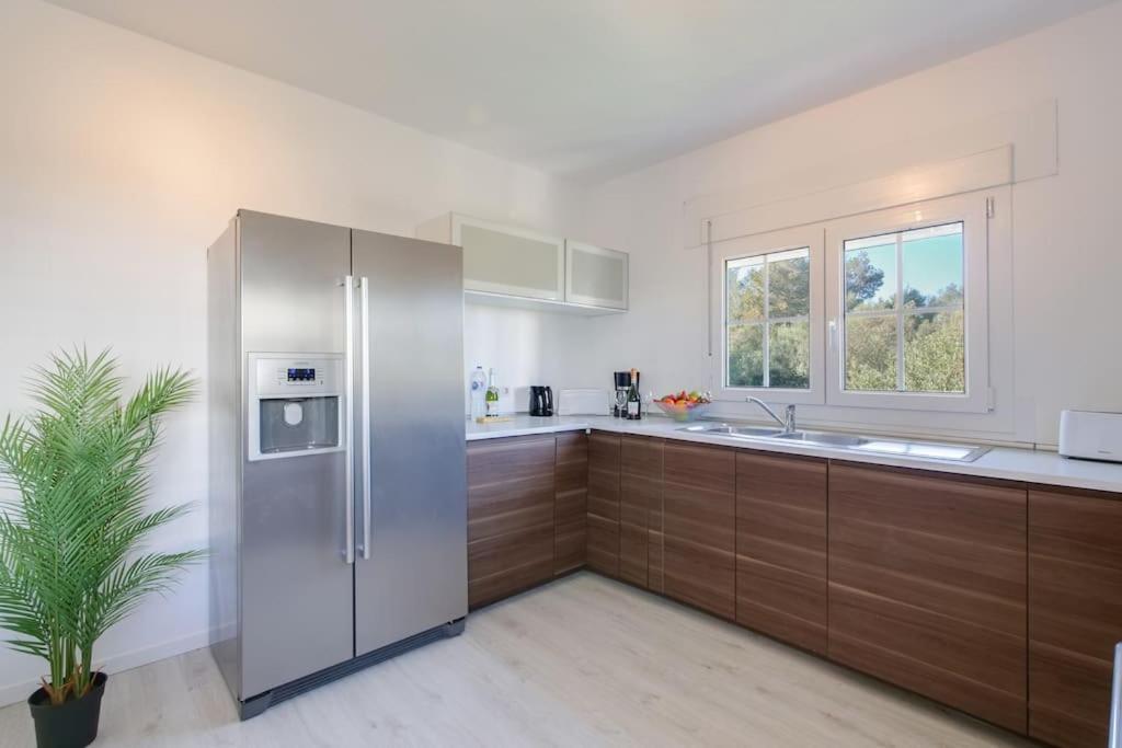 Moderne Villa, Pool+Meerblick,Schnelles Wifi,Klima Calas de Mallorca Exteriér fotografie
